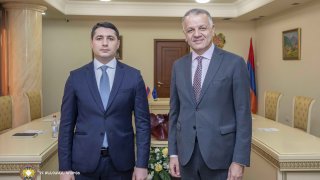 Новоназначенный руководитель делегации ЕС в Армении побывал в Следственном комитете РА